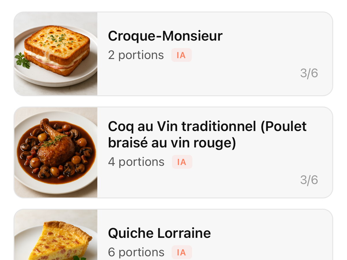 Vos favoris, toujours à portée de main